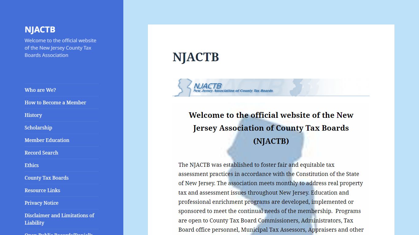 NJACTB – Welcome to the official website of the New Jersey County Tax ...